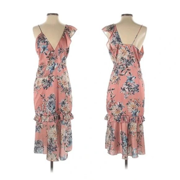 VONE Yuli Floral Printed Dress Size 4 - Picture 2 of 4